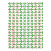 Nappe Pickleball Christmas Trees Deck the Halls (Devant)