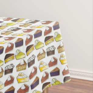 Nappe Pie Slice Pomme Citrouille Banane clé Lime Blueber