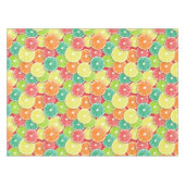 Nappe Pièces de fruits d'agrumes pop art 2 (Devant (Horizontal))