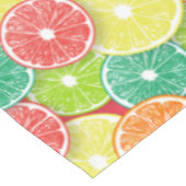 Nappe Pièces de fruits d'agrumes pop art 2 (Angle)