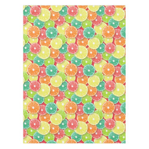 Nappe Pièces de fruits d'agrumes pop art 2