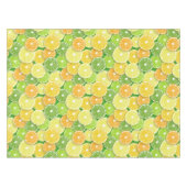 Nappe Pièces de fruits d'agrumes pop art 3 (Devant (Horizontal))
