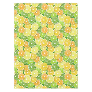 Nappe Pièces de fruits d'agrumes pop art 3