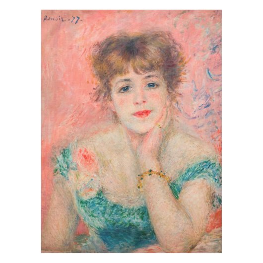 Nappe Pierre-Auguste Renoir - Actrice Jeanne Samary (Devant)