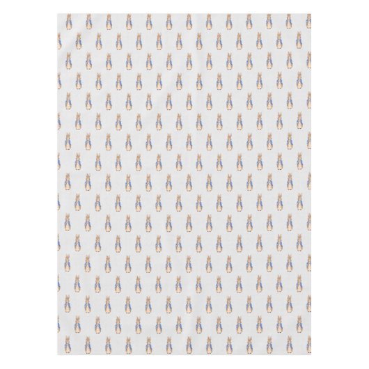 Nappe Pierre le lapin Gris Lin Texture (Devant)