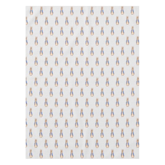 Nappe Pierre le lapin Gris Lin Texture (Devant)