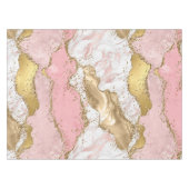Nappe Pierre rose et blanche avec Agate de Parties scint (Devant (Horizontal))