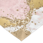 Nappe Pierre rose et blanche avec Agate de Parties scint (Angle)