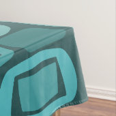 Nappe Pierres de champ de l'ère atomique sarcelle (In Situ)