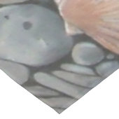 Nappe Pierres de plage Coques Galets Rochers Peinture Ar (Angle)