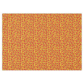 Nappe Piments forts Red Chili sur fond jaune (Devant (Horizontal))