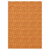 Nappe Piments forts Red Chili sur fond jaune (Devant)