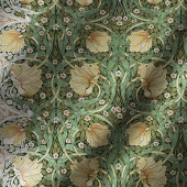 Nappe Pimpernel vert dégradé Vintage William Morris
