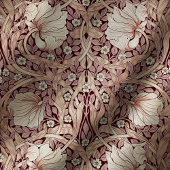 Nappe Pimpernel William Morris Floral Motif victorien