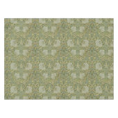 Nappe Pimpernel William Morris Motif d'or vert (Devant (Horizontal))