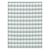 Nappe Pine sapin Neige hiver Noël Elégant motif (Devant)