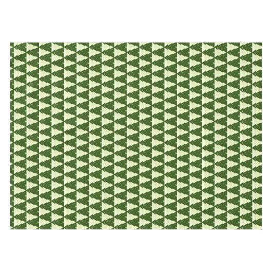 Nappe Pine Tree Dot Vert Stylisé Noël (Devant (Horizontal))