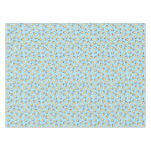 Nappe Pingouin Anniversaire Bleu (Devant (Horizontal))