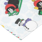 Nappe Pingouin de Noël (Angle)