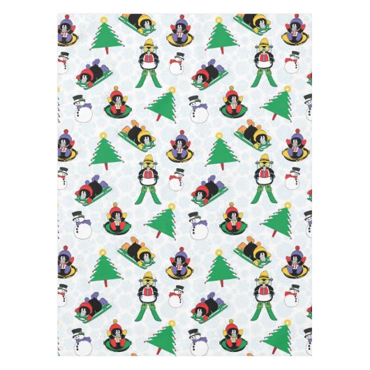 Nappe Pingouin de Noël (Devant)