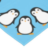 Nappe Pingouin mignon Hiver Premier Anniversaire Tissu d (Angle)