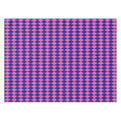 Nappe Pink and Blue Harlequin Checkered Design  (Devant (Horizontal))