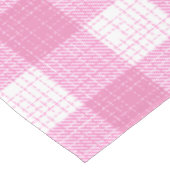 Nappe Pink and White Bold Checkered Plaid Design (Angle)