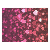 Nappe Pink Bokeh Hearts papier peint Arrière - plan numé (Devant (Horizontal))