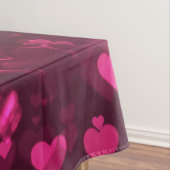 Nappe Pink Bokeh Hearts papier peint Arrière - plan numé (In Situ)
