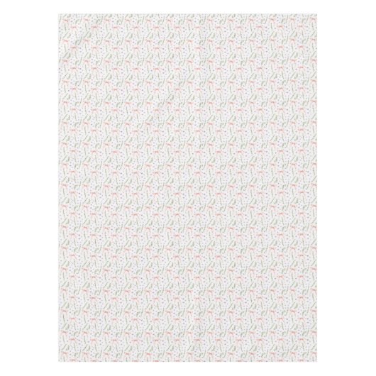 Nappe Pink Bows Floral Anniversaire Douche Table (Devant)