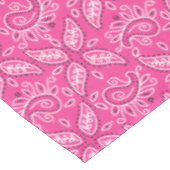 Nappe Pink Country pasiley tissu de table motif (Angle)