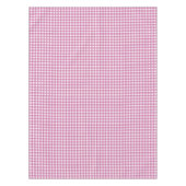 Nappe Pink Gingham Checkered Tablecloth for Parties (Devant)