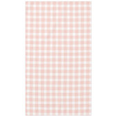 Nappe Pink Gingham Cotton Tablecloth (Devant)