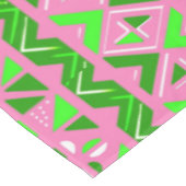 Nappe Pink & Green African Pattern (Angle)