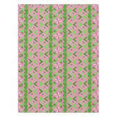 Nappe Pink & Green African Pattern (Devant)