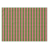 Nappe Pink Green Harlequin Checkered Design  (Devant (Horizontal))