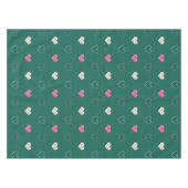 Nappe Pink & Green Heart Seamless Pattern Cute Minimal (Devant (Horizontal))