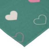 Nappe Pink & Green Heart Seamless Pattern Cute Minimal (Angle)