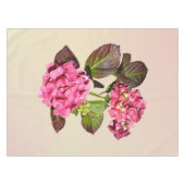 Nappe Pink hydrangea with Leaves (Devant (Horizontal))