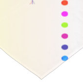 Nappe PINK Joyeux 10e anniversaire | modifiable (Angle)