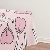 Nappe Pink Lollipops, Heart Lollipops, Lollipop Pattern (In Situ)