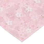 Nappe Pink paper flowers (Angle)