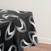 Nappe Pink seamless pattern on dark background (In Situ)