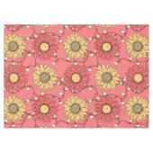 Nappe Pink Sunflowers Christmas (Devant (Horizontal))