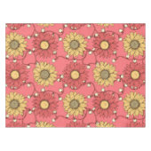 Nappe Pink Sunflowers Christmas (Devant (Horizontal))