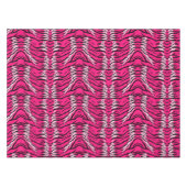 Nappe Pink Tiger Animal Skin Pattern Design  (Devant (Horizontal))