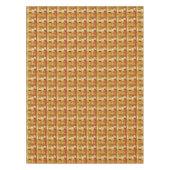 Nappe Pinot blanc rouge moderne Chianti Motif Orange (Devant)