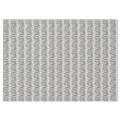 Nappe Pins de l'hiver et sentiments des fêtes (Devant (Horizontal))