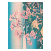 Nappe Pique-nique de printemps sous les fleurs des ceris (Devant)