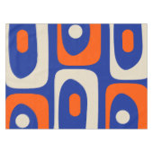 Nappe Piquet moderne du milieu du siècle Bold Rétro (Devant (Horizontal))